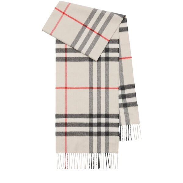 Cashmere Check Scarf