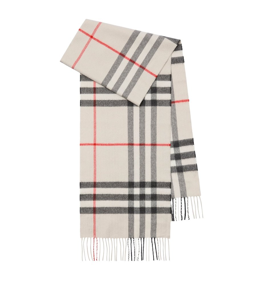 a4271f7be3d8dc78370f2183d7205b07 Cashmere Check Scarf - Image 1