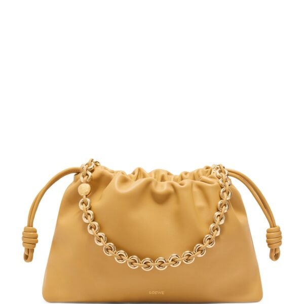 Large Leather Flamenco Purse