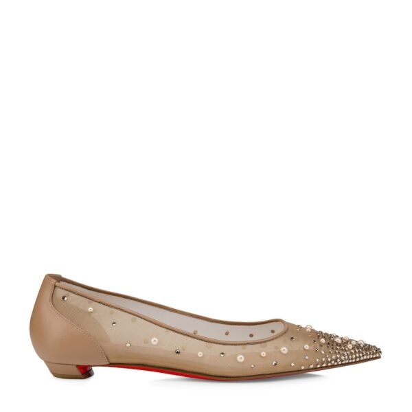 Miss Z Degrastrassina Embellished Ballet Flats