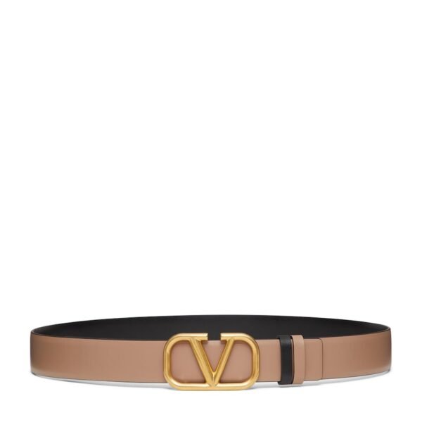 Reversible VLOGO Signature Belt