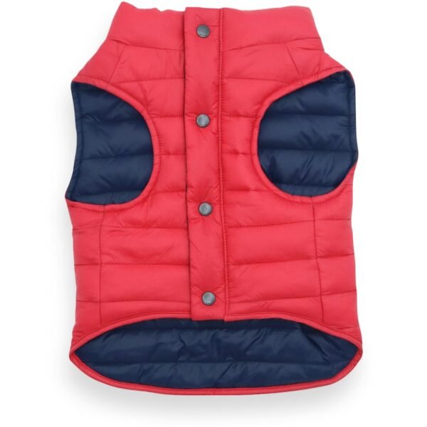Reversible Puffer Dog Jacket (M)