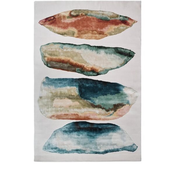 Wool-Silk Tili Sea Rug (2.74m x 1.83m)