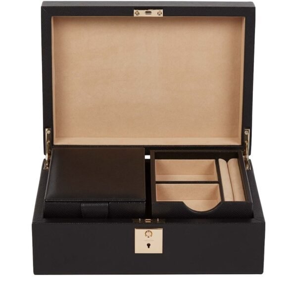 Panama Jewellery Box with Travel Tray