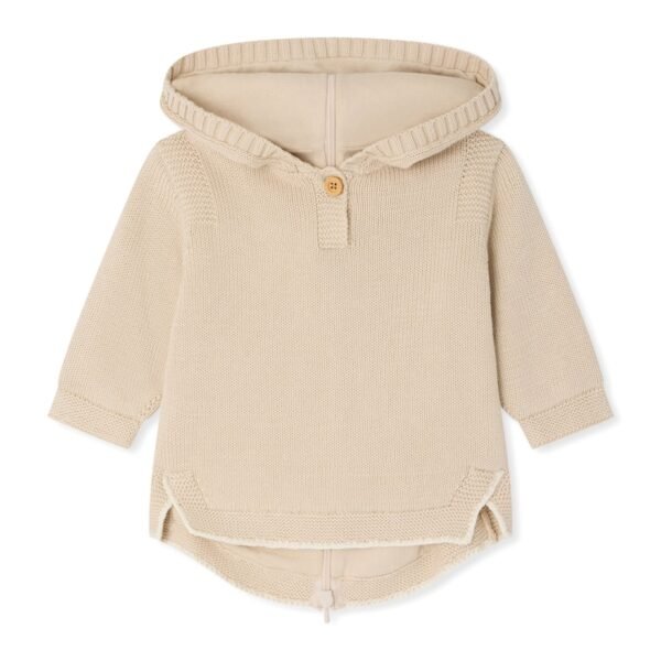 Cotton Longline Hoodie (1-18 Months)