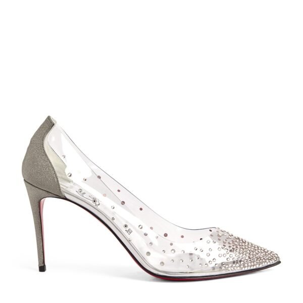 Degrastrass Embellished PVC-Leather Pumps 85