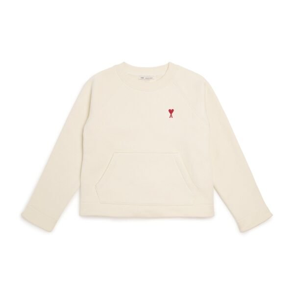 Cotton Ami De Coeur Sweatshirt (4-12 Years)