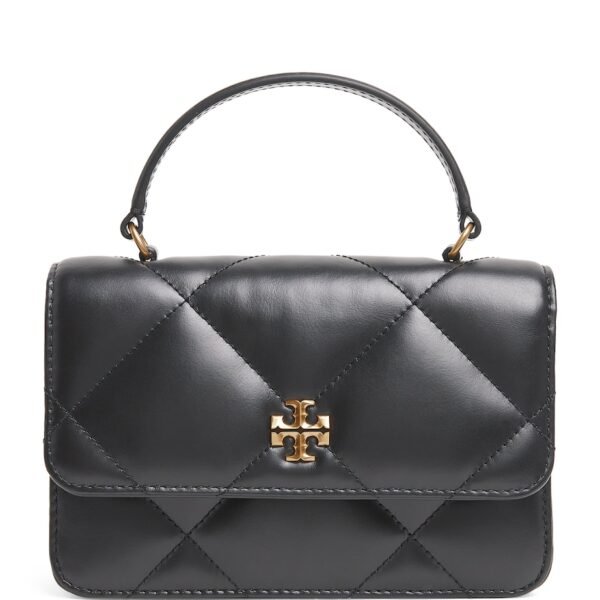 Mini Leather Kira Top-Handle Bag