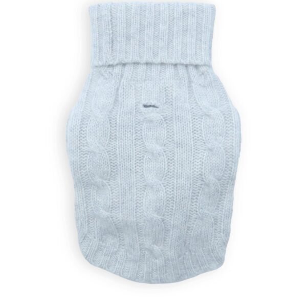 Cashmere Cable-Knit Dog Sweater (S)