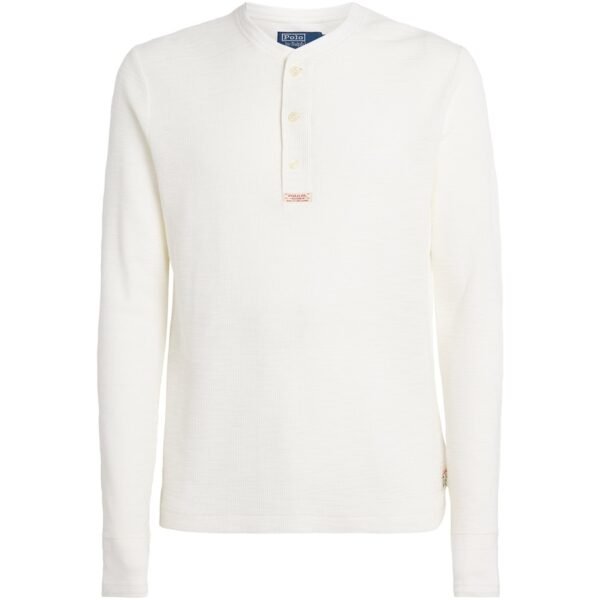 Long-Sleeve Henley T-Shirt