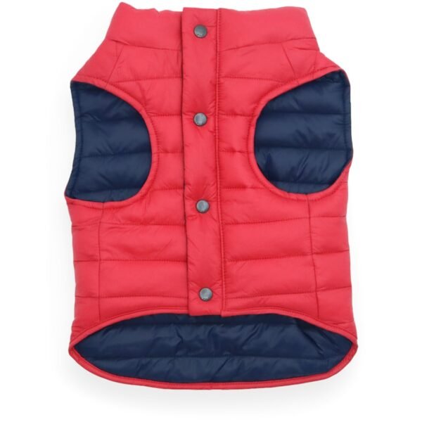 Reversible Puffer Dog Jacket (XS)
