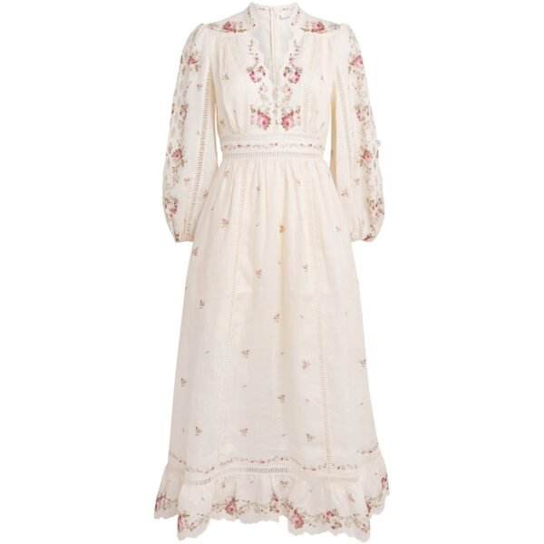 Linen Patience Midi Dress