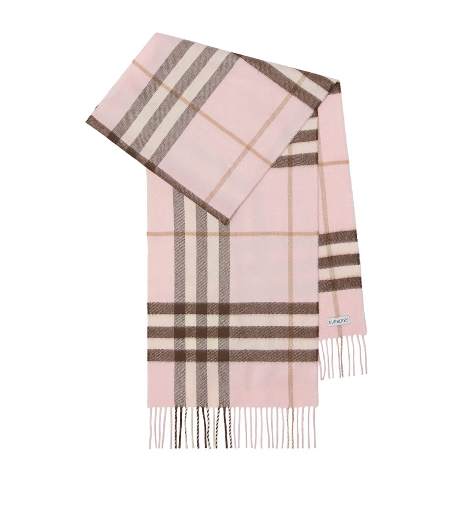 c5f8408e476eabc69cd355e6d6830faa Cashmere Check Scarf - Image 1