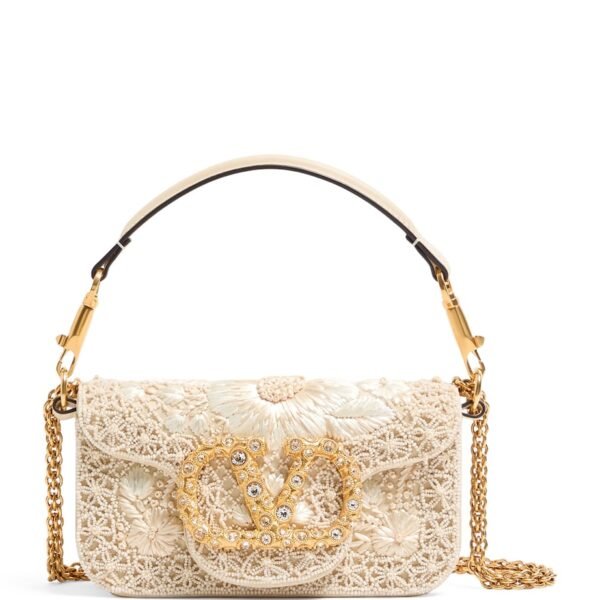 Small Embellished Locò Shoulder Bag