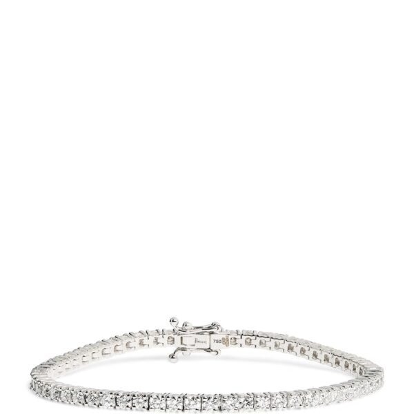 White Gold and Diamond Tennis Bracelet (4.00ct)