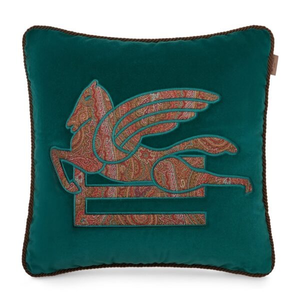 Cotton Embroidered Somerset Cushion (45cm x 45cm)