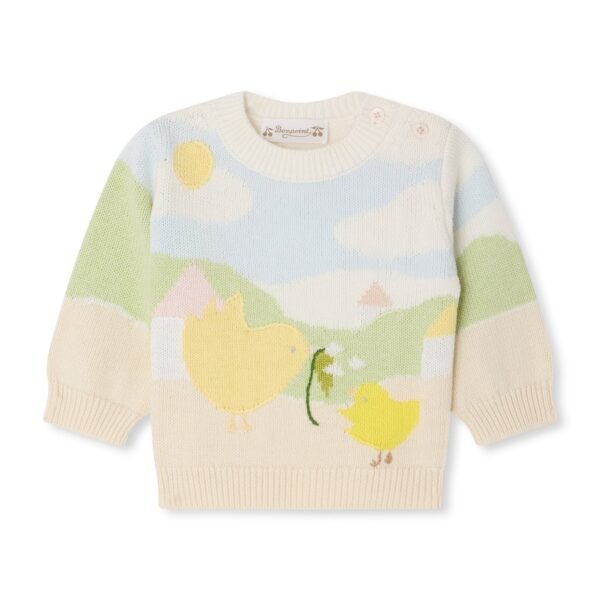 Cotton-Blend Chick Sweater (6-18 Months)