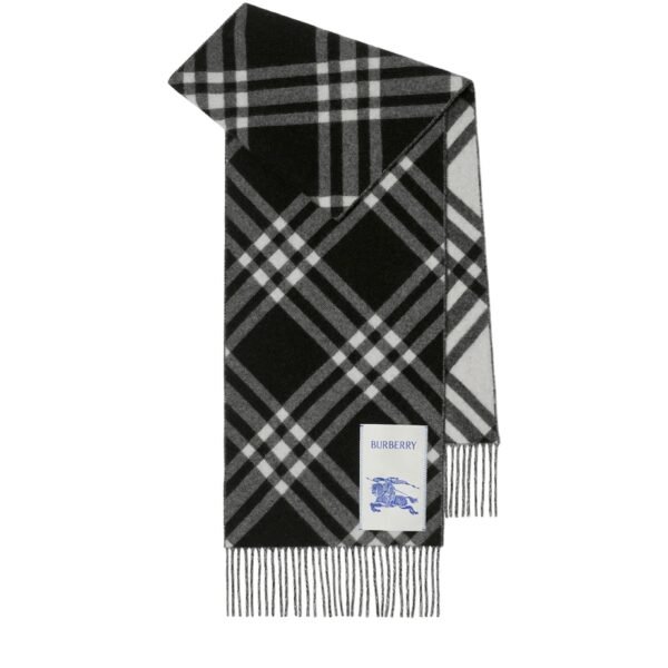 Cashmere Check Scarf