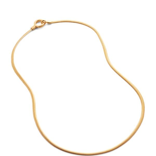 Gold Vermeil Snake Chain Necklace