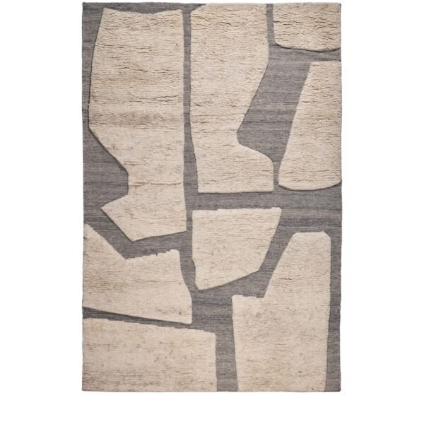Wool Fossil Ash Rug (2.74m x 1.83m)
