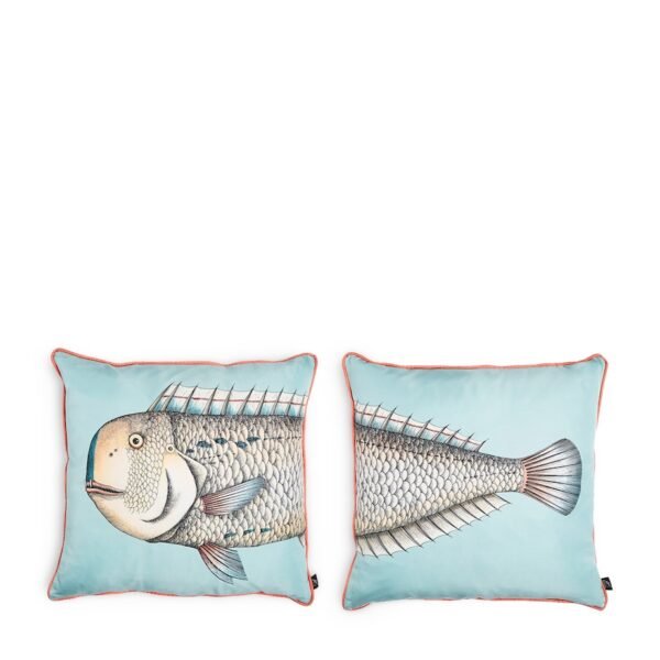 Set of 2 Grande Pesce Cushions (50cm x 50cm)