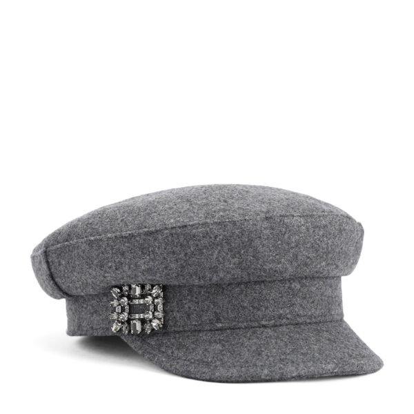 Virgin Wool-Cashmere Baseball Cap