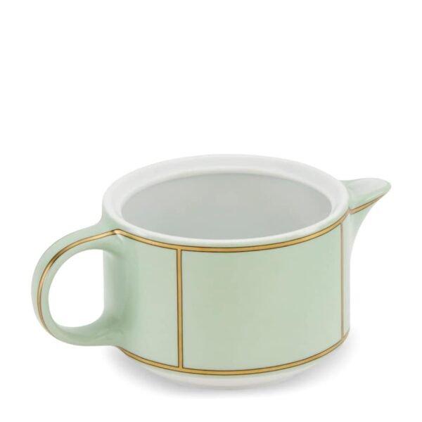 Porcelain Colonna Diva Verde Milk Jug (300ml)