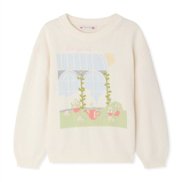 Cotton-Cashmere Sweater (10-14 Years)