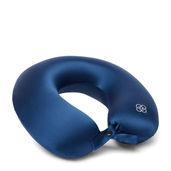 Mulberry Silk-Memory Foam Neck Travel Pillow (30cm x 30cm)