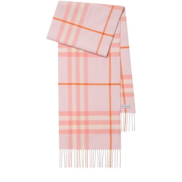 Cashmere Check Scarf