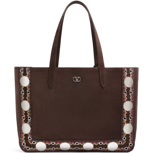 Large Suede Nellcote Tote Bag