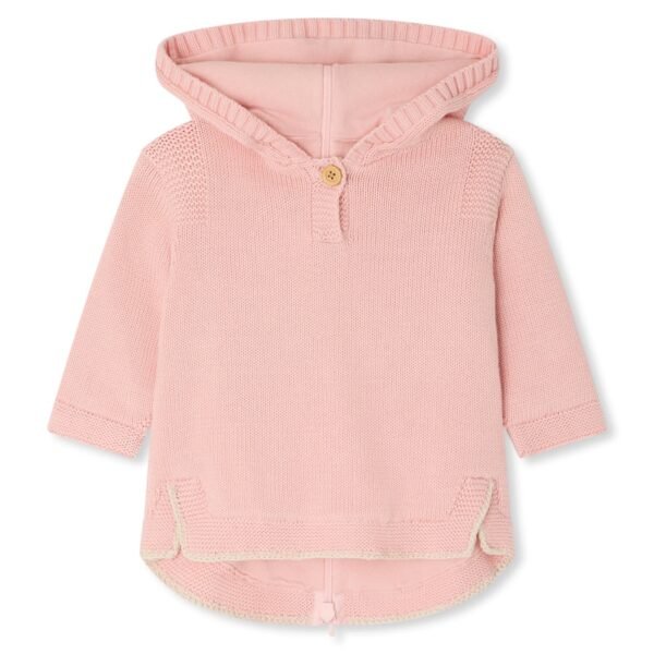 Cotton Longline Hoodie (3-18 Months)