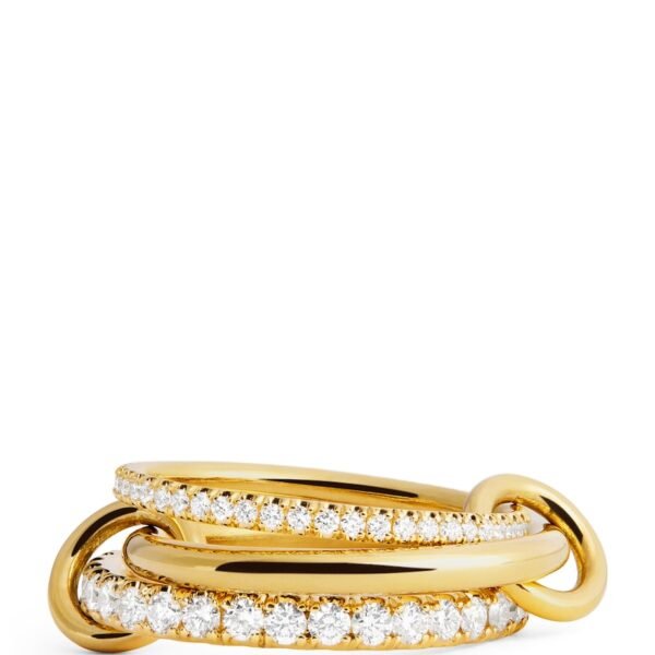 Yellow Gold and Diamond Norah Ring