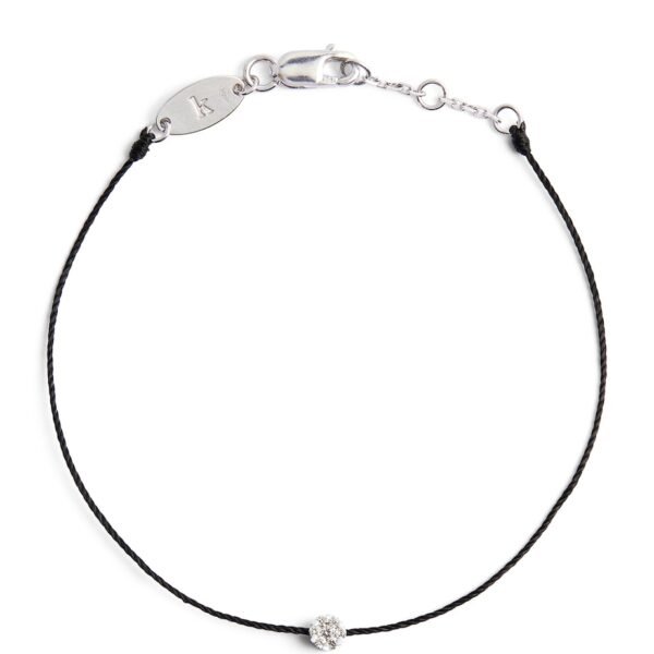 White Gold and Diamond Illusion Bracelet