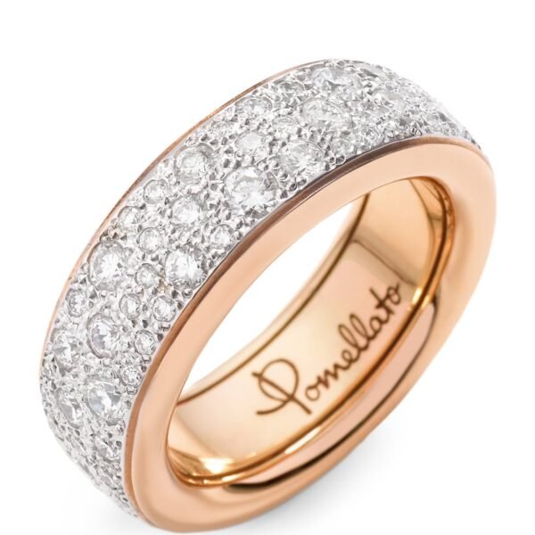 Rose Gold and Diamond Iconica Ring
