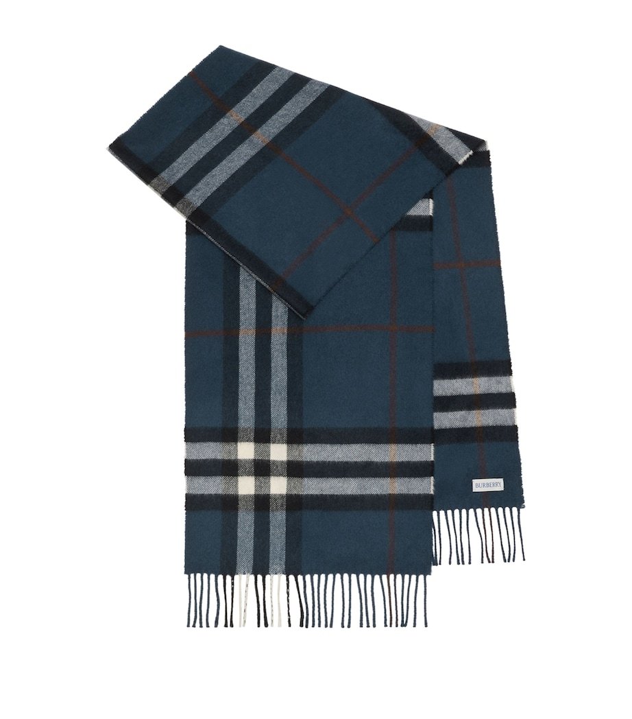 eec330a1bfb171da557419282b7cc053 Cashmere Check Scarf - Image 1