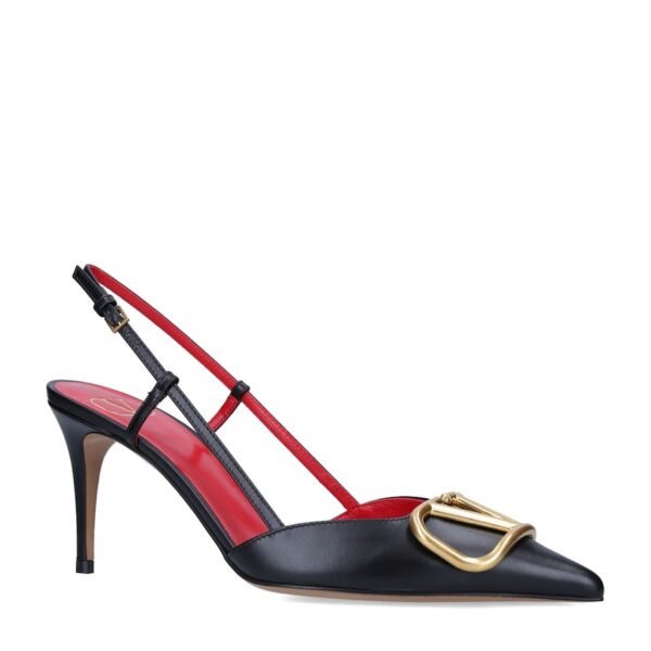 Valentino Garavani VLOGO Slingback Pumps 80