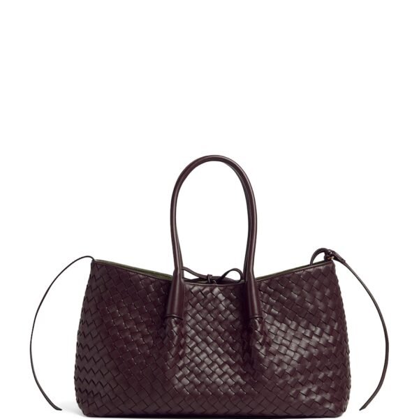 Leather Reversible Pinacoteca Tote Bag