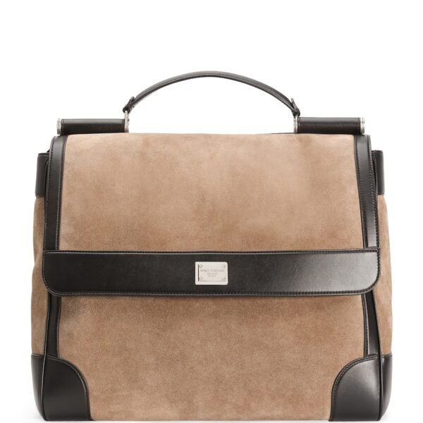 Suede Sicily Top-Handle Bag