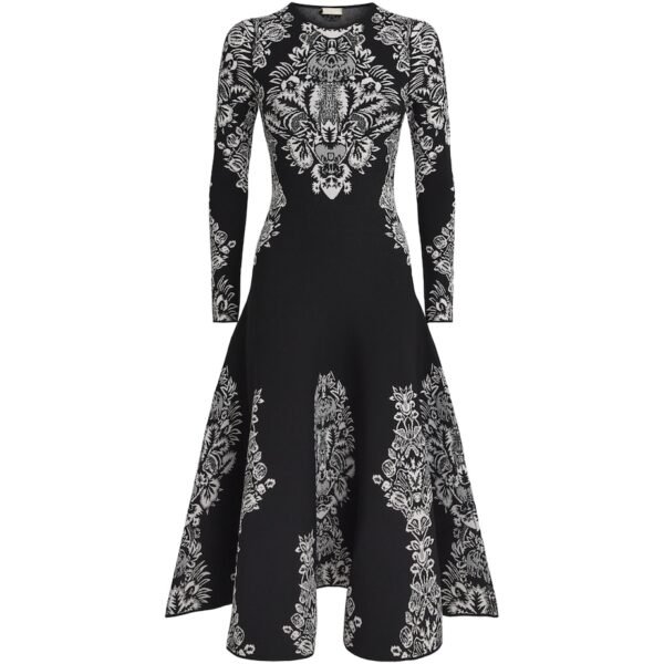 Jacquard Callista Midi Dress